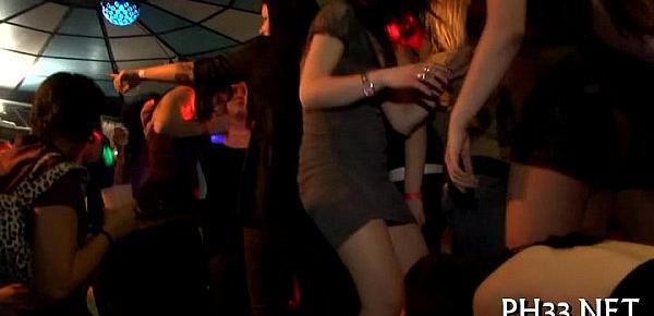 Ladies are here to get knobs in ass